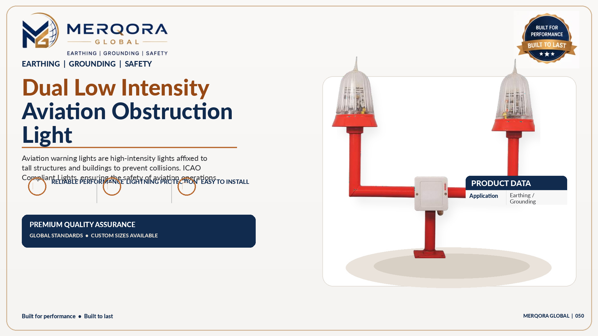 Aviation Warning Lights - High performance aviation warning lights engineered for industrial applications.