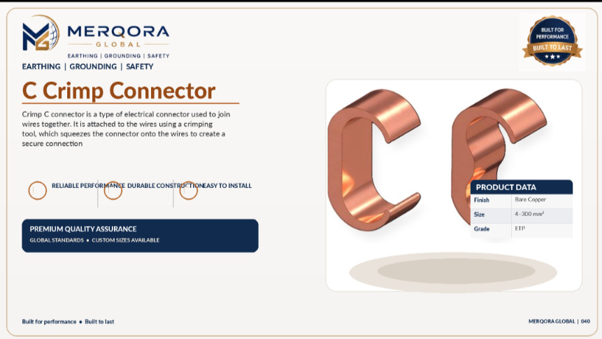 C Crimp and Straight Connectors - High performance c crimp and straight connectors engineered for industrial applications.