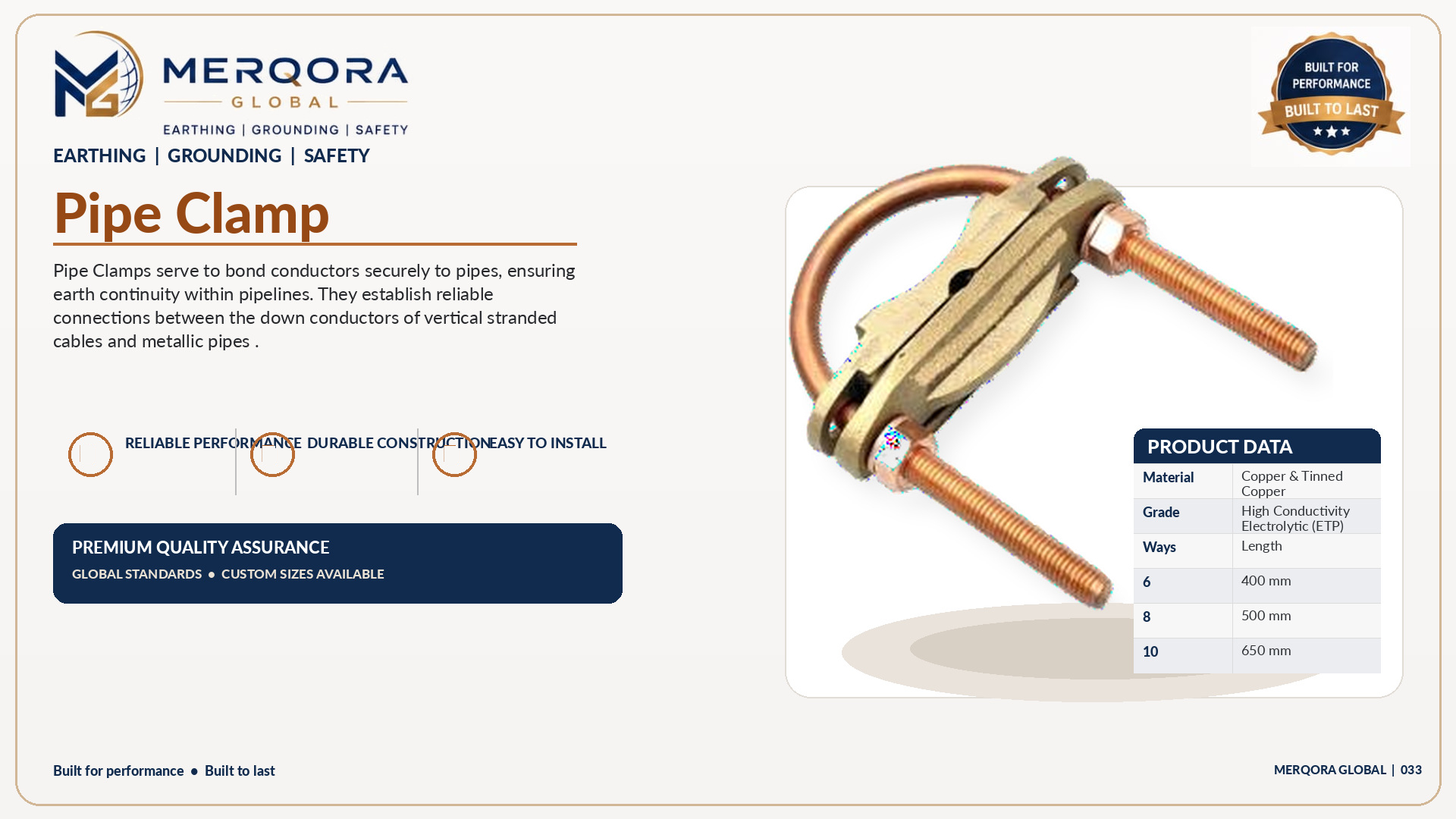 Standing Seam and U Bolt Clamps - High performance standing seam and u bolt clamps engineered for industrial applications.