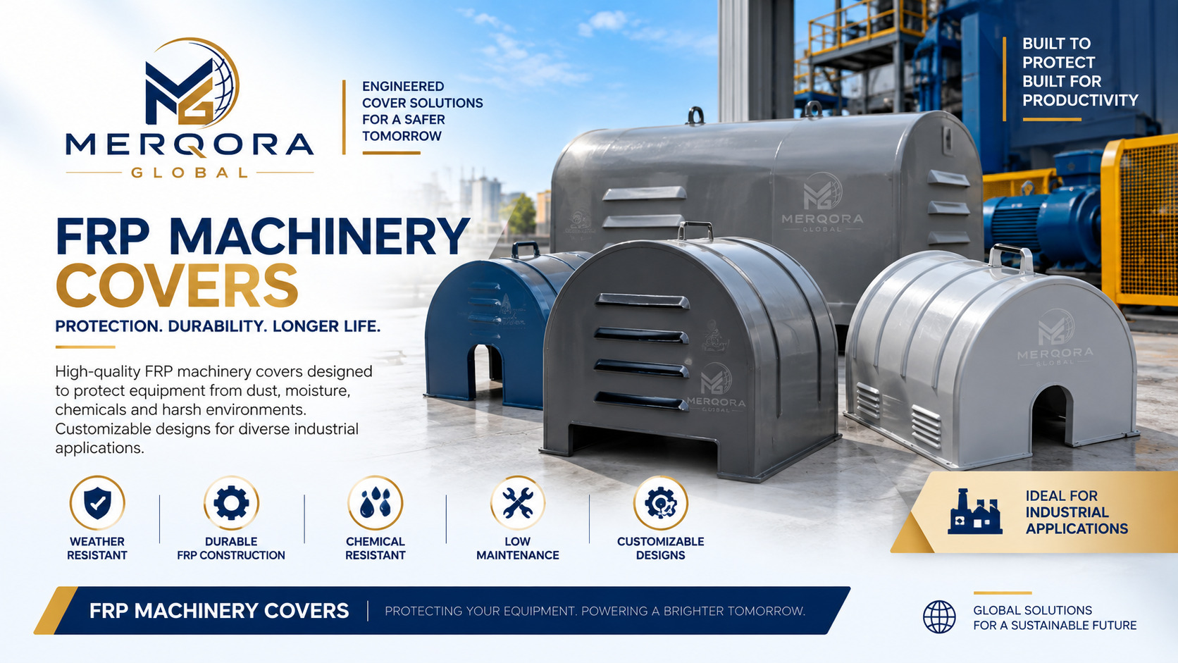 FRP Machinery Covers - High performance frp machinery covers engineered for industrial applications.