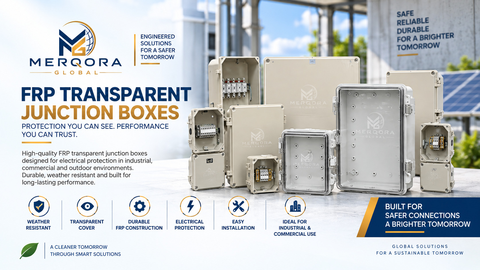 FRP Transparent Junction Boxes - High performance frp transparent junction boxes engineered for industrial applications.