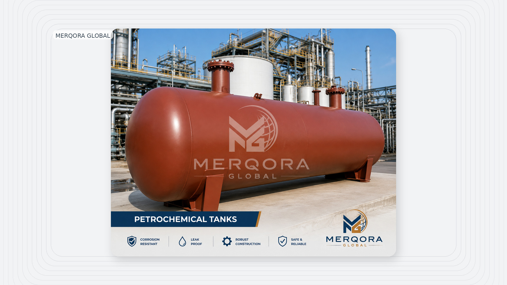 Petrochemical Tanks - High performance petrochemical tanks engineered for industrial applications.